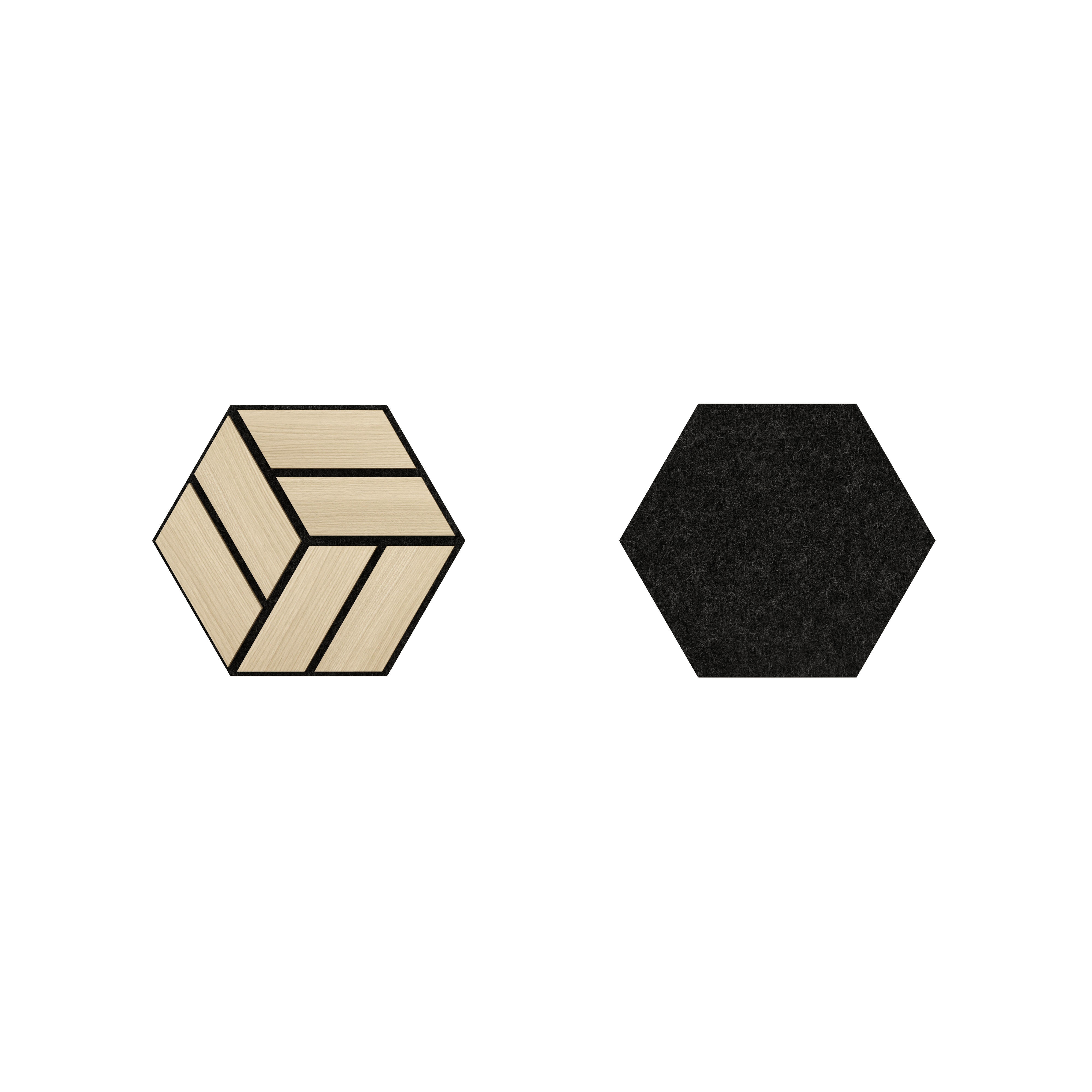 Sonido Single Hexagon new light oak