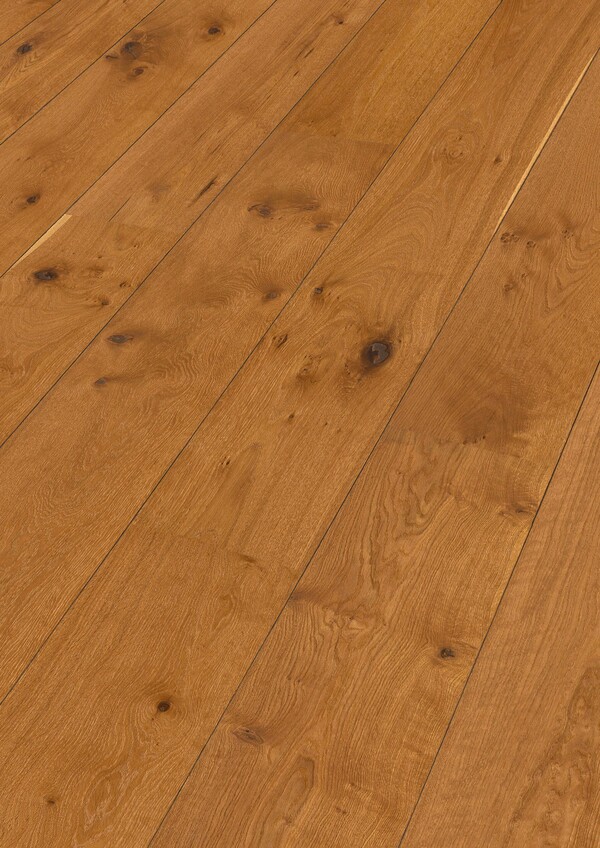 Meister Lindura - Holzboden HD 400 naturgeölt - 8911 - Eiche authentic kastanienbraun