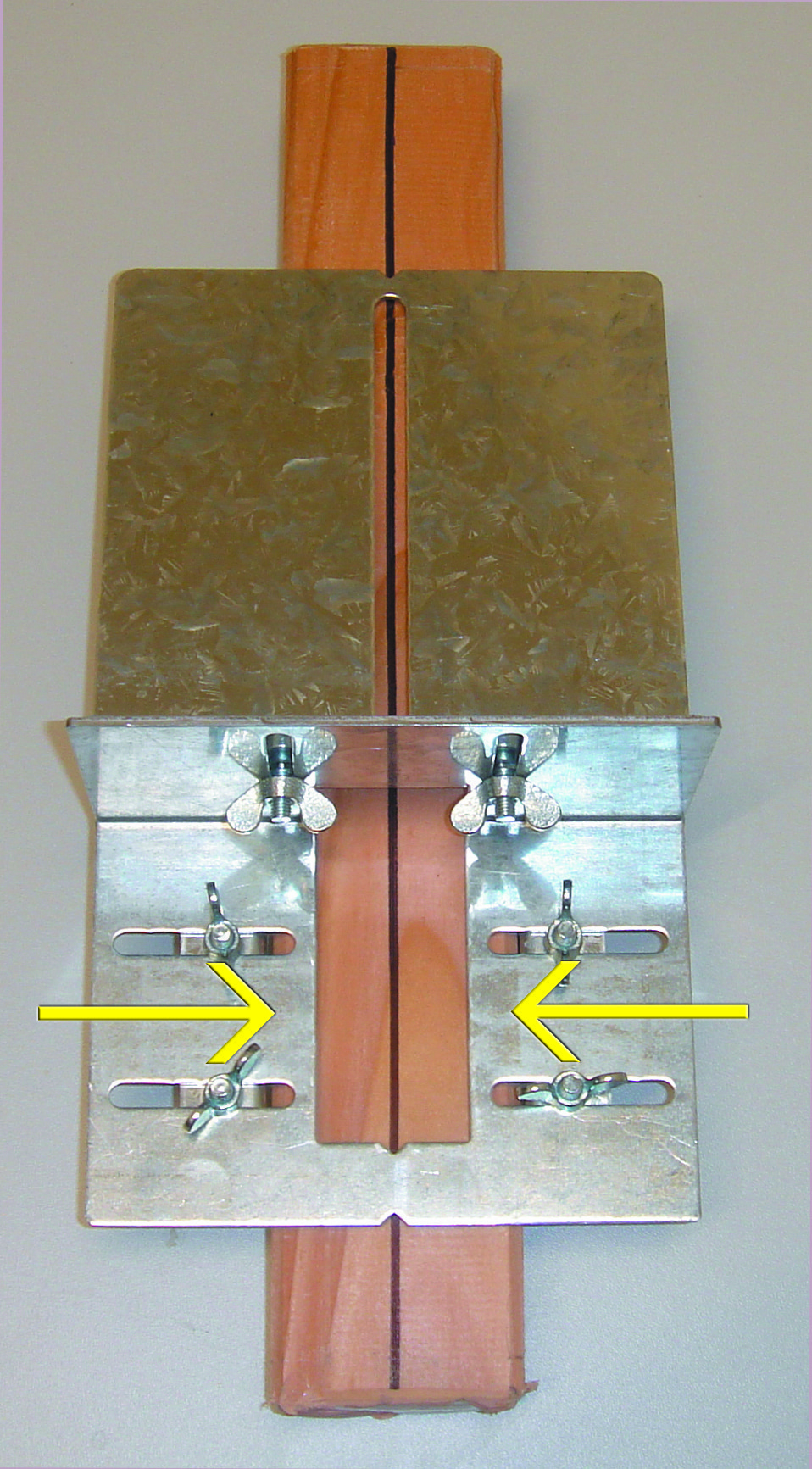 Bohr- & Anreiß-Schablone für Terrassendielen