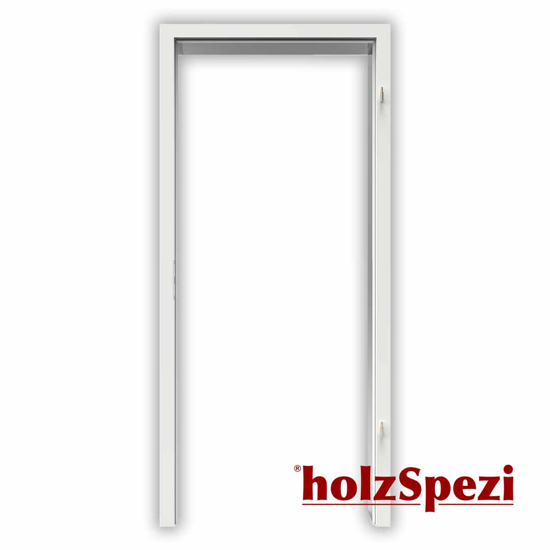 holzSpezi Komplett-Türelement BRÜSSEL Weißlack RAL 9010