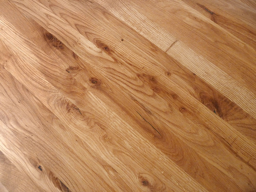 LARBON Treppenstufenplatte Asteiche 45x1000x650 mm Massivholzplatte durchgehende Lamelle
