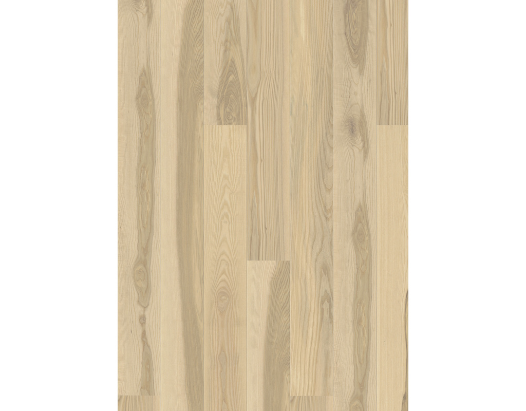 Parkettboden LIFE Esche Weiß 1-Stab Impuls gefast (2V) Twist PLUS matt lack. gebürs. 2205x176x13mm