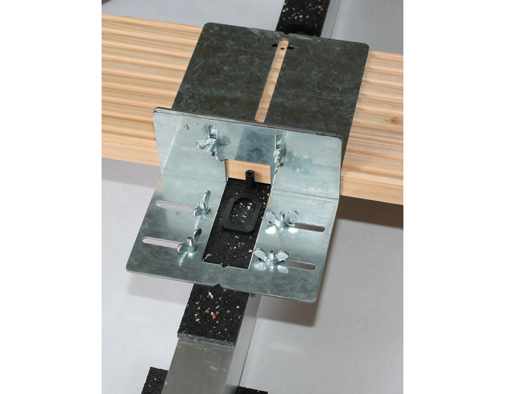 Bohr- & Anreiß-Schablone für Terrassendielen