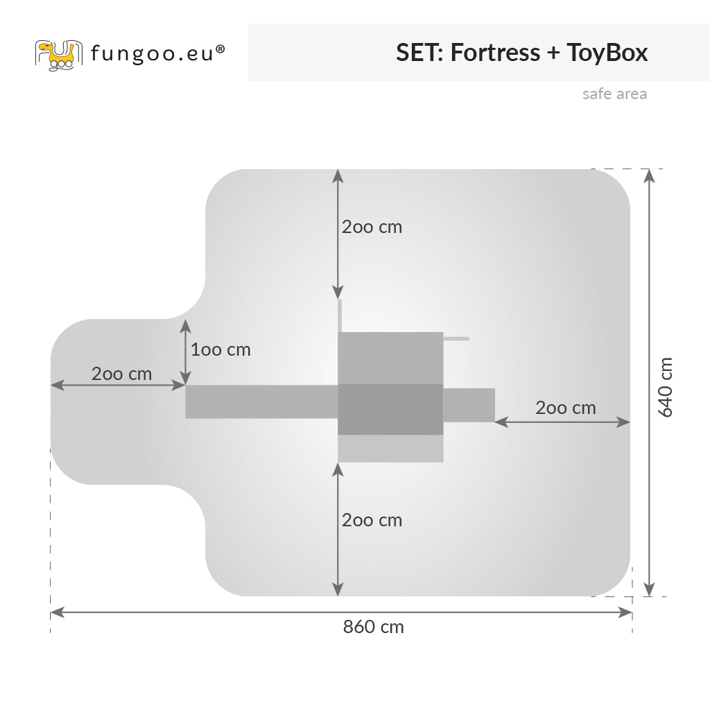 Fungoo Kombination Fortress - Toybox