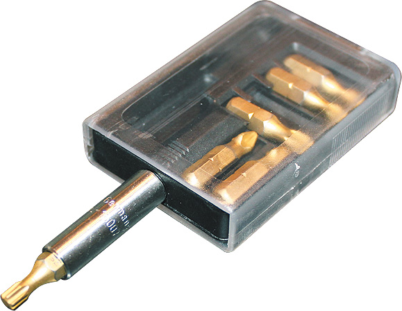 Ferax Bit-Box TITAN, 7-teilig inkl. magnetischem Bithalter