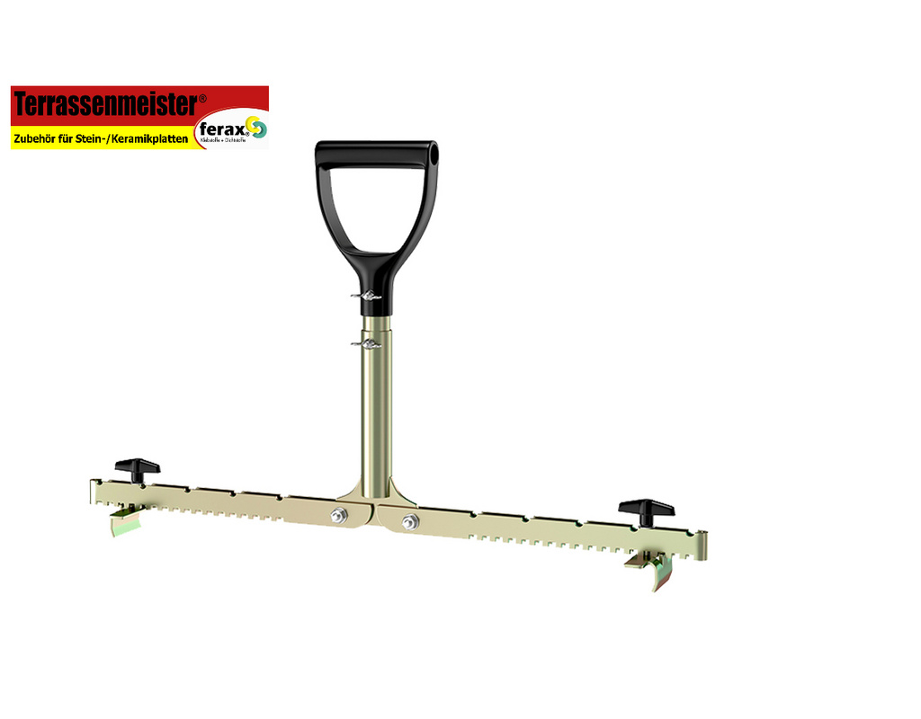 Ferax Plattenheber Profi Verstellbar 20 - 62 cm Rasterung in 1cm