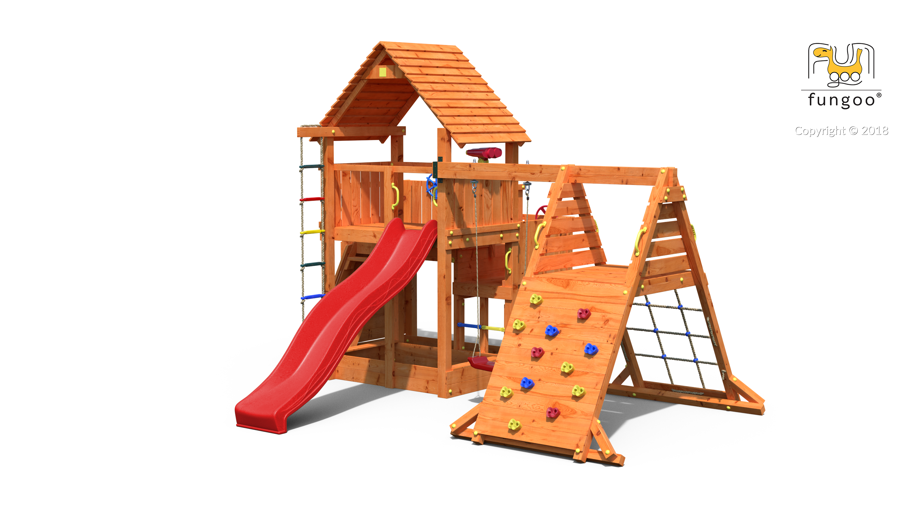 Fungoo Kombination Big Leader - Spider Red