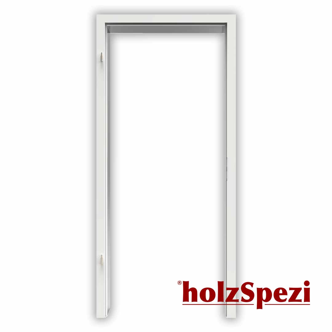 holzSpezi Komplett-Türelement BRÜSSEL Weißlack RAL 9010