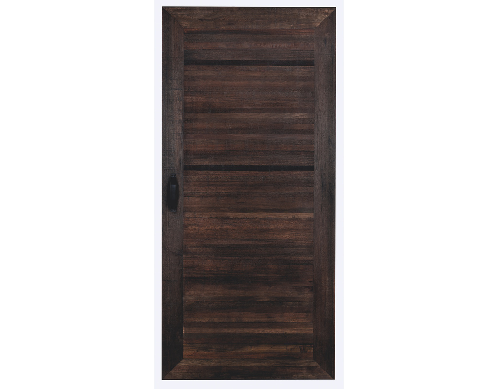 INDO Barndoor Fertigtüre Shorea IBD07 Parma 40x2150x1000mm (ohne Beschlag)