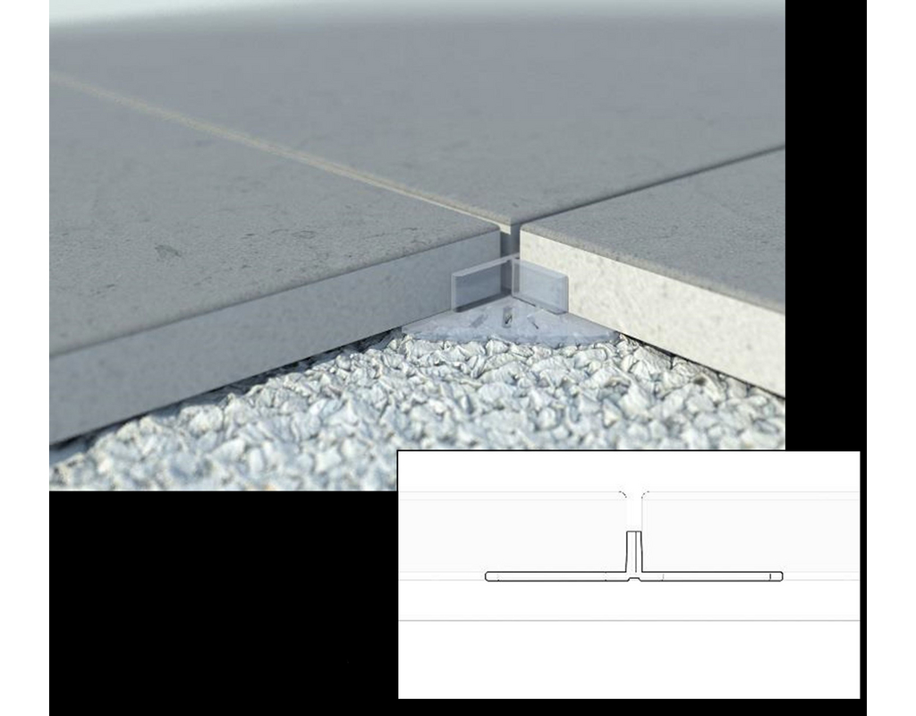 Abstandshalter transparent für Keramikplatten 48 Stück per Beutel