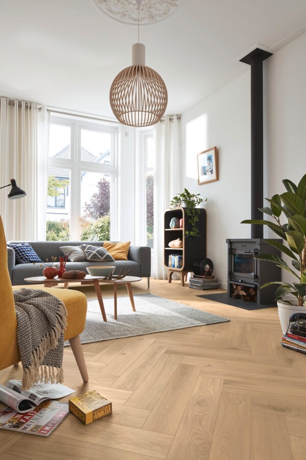 Parkett MeisterParkett. longlife PS 500 Eiche authentic creme 9020