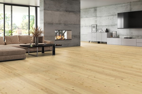 Tilo Rustico Parkett Lärche Natur!Pur, gefast (4V), Rustikal, gebürstet, Natur geölt