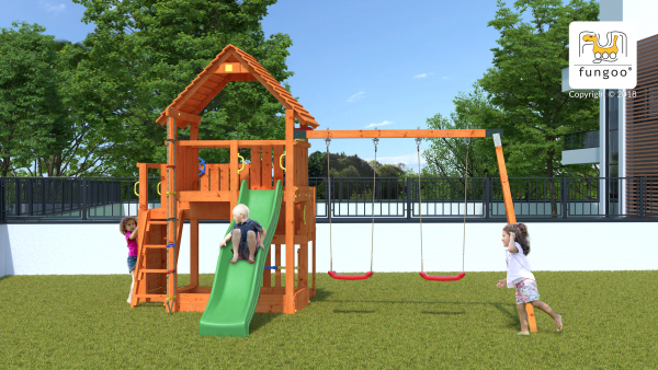 Fungoo Kombination Big Leader - Move Red