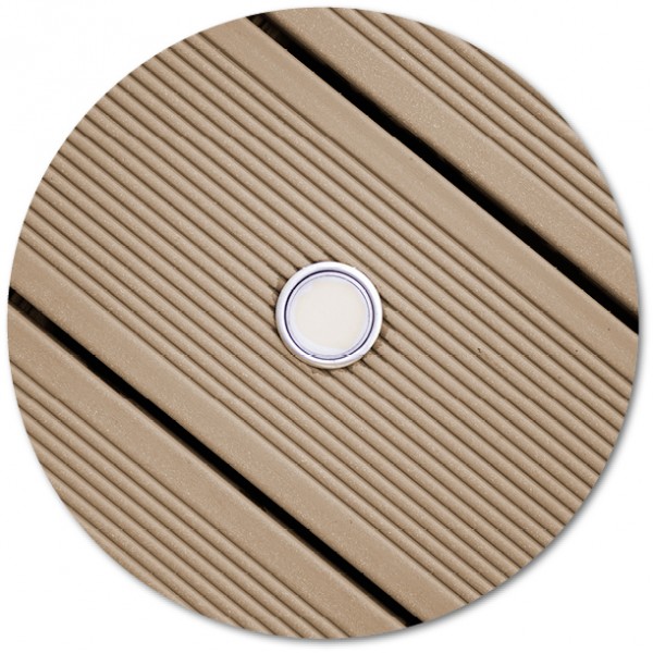 VivaDeck WPC Terrassendielen Hohlkammer Magnum 24 x 203 mm