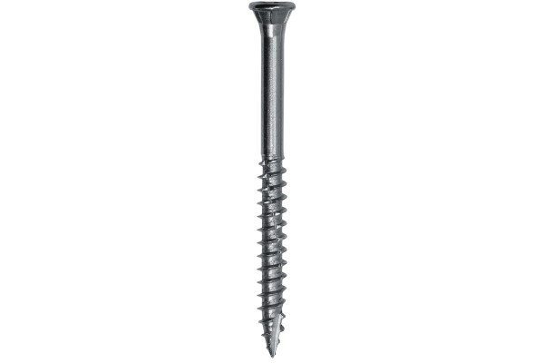 Abverkaufsartikel! Mefo Edelstahlschrauben C1 - spezial gehärtet 5x50 mm inkl. Torx-Bit für Holz UK