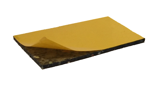 selbstklebendes Terrassenpad 3 x 80 x 70 mm einseitig selbstklebend, Großpack