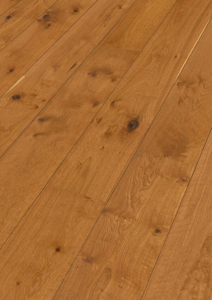Meister Lindura - Holzboden HD 400 naturgeölt - 8911 - Eiche authentic kastanienbraun