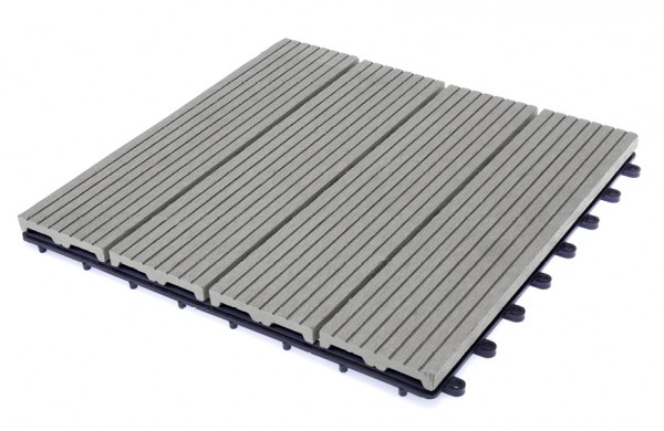 ABVERKAUF !! VIVADECK BPC Klick-Terrassenfliesen 30 x 30 cm