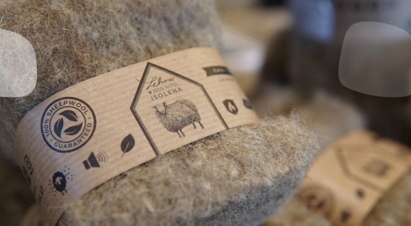 Schafwolle - Schneidegerätfür Isolena