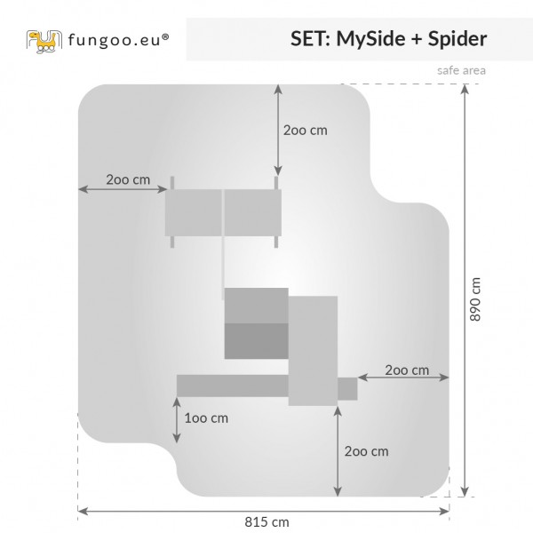 Fungoo Kombination My Side - Spider+