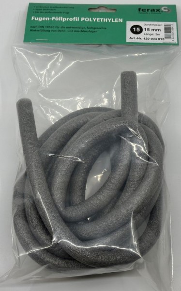 PE-Rundprofil Ø 15 mm, grau, SB