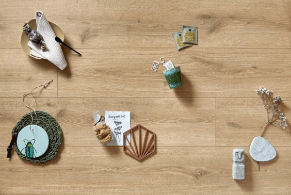 Designboden flex DD 400 7120 Turmeiche creme