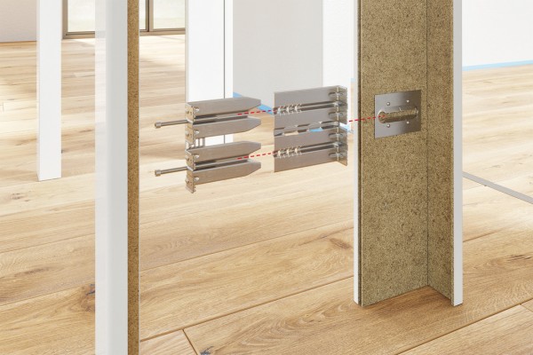 AKTION !! Zargenbefestiger Häfele Startec Frame Fix