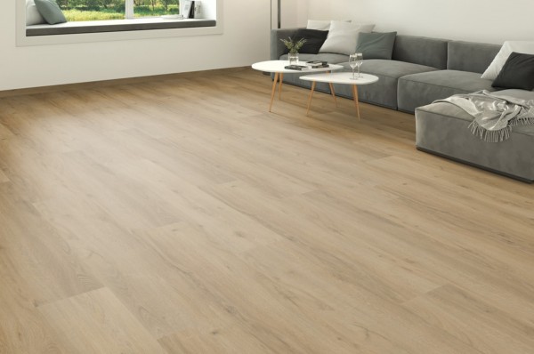 Vinylboden BASIC Eiche Kentucky Diele Holzoptik ungefast Twist PLUS lackiert softsynchron
