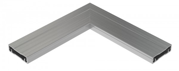 Ferax Eckverbinder für TUKON-Alu-Systemschienen flach, für 26 mm Profile