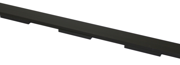Terrassenmeister Schiene flach EPDM Abmessung: Länge 2400mm, Breite: 55mm