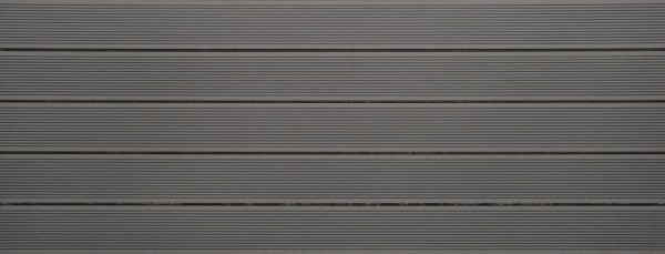 Terrassendiele WPC massiv Prime hellgrau 22 x 143 mm, gerillt/genutet