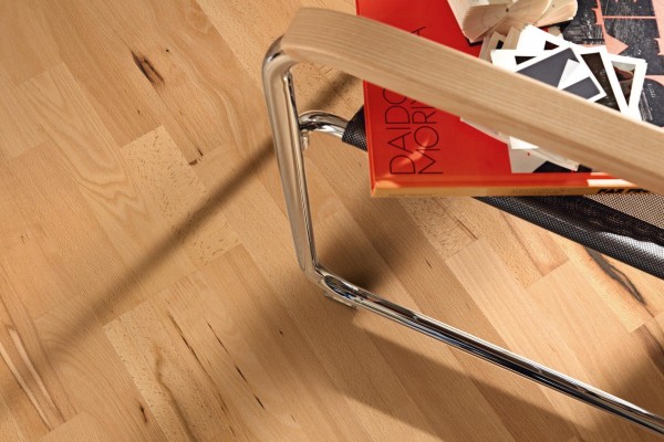 MeisterParkett. longlife PC 200 3-Stab Schiffsboden Buche lebhaft gedämpft 9046