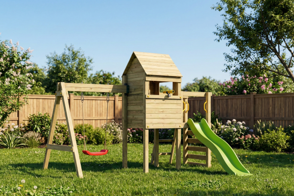 Fungoo Luomi kdi imprägniert, Rutsche in grün