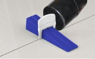 Ferax Nivelo 2.0 - Fliesennivelliersystem, Keile blau 100 Stück