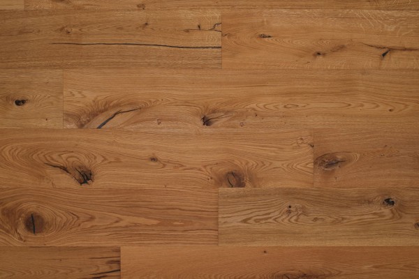 Manufaktur Landhausdiele Eiche Country Life XL Parkett, gebürstet