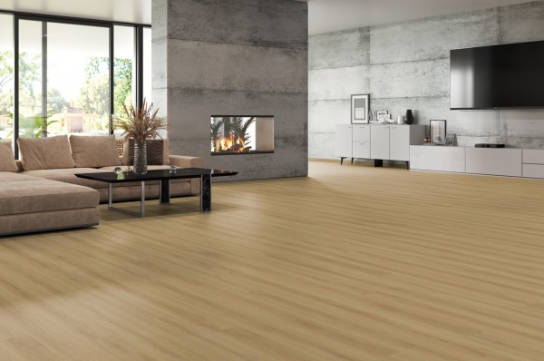 Tilo Vinyl Elito Trend Eiche Natur 1-Stab Holzoptik ruhig gefast (4V) Twist PLUS lackiert softsynchr