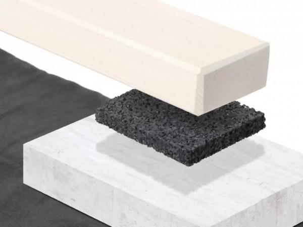 TERRASYS Unterlage Pads 10 x 85 x 55 mm