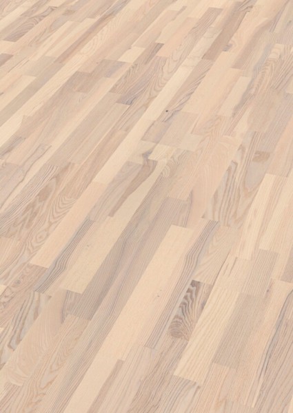 MeisterParkett. longlife PC 200 3-Stab Schiffsboden Esche lebhaft weiß 9044