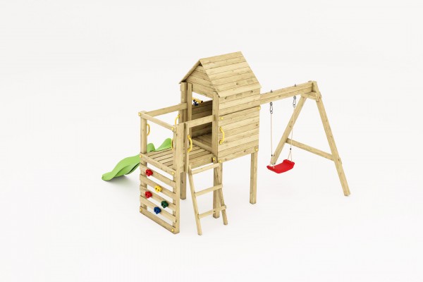 Fungoo Luomi kdi imprägniert, Rutsche in grün