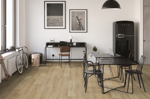 Vinylboden BASIC Eiche Arizona Diele Holzoptik ungefast Twist PLUS lackiert softsynchron