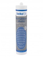 Strukturdicht weiß-strukturiert, weiß, Körnung 1 fein, 310 ml
