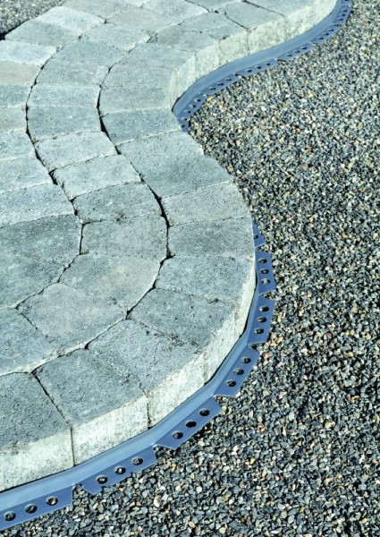 Ferax steinfix® rund 22, grau, Profil 2 m