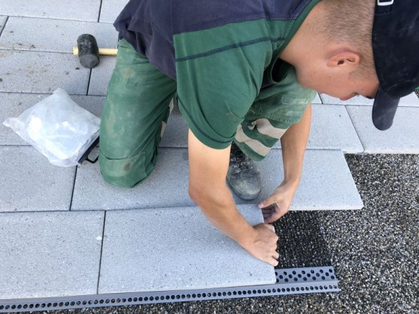 Ferax steinfix® Netz 22, grau, Profil 2 m