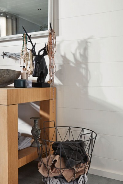 Meister Dekorpaneele Classic Bocado DP 200 Uni weiß glänzend DF 324