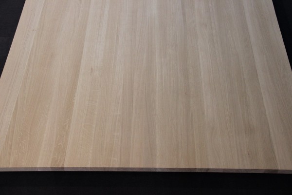 LARBON Massivholzplatte Eiche Möbelbauplatte DL A/BC foliert 26x2200x1210