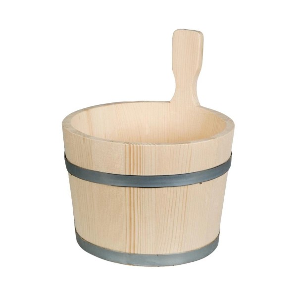 Bottich, trichterförmig, 1 Griff, 2,5 Liter aus Holz 19 cm
