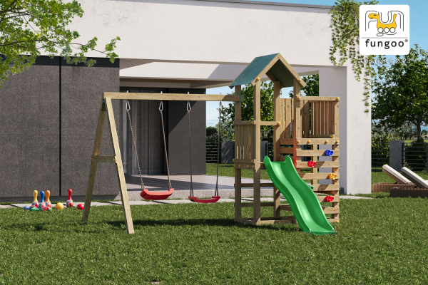 Fungoo Chester kdi imprägniert, Rutsche in grün