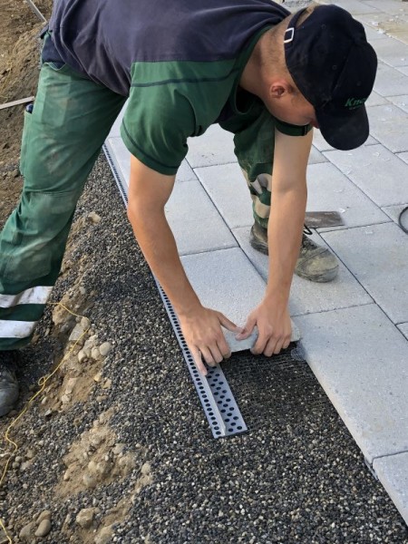 Ferax steinfix® Netz 22, grau, Profil 2 m