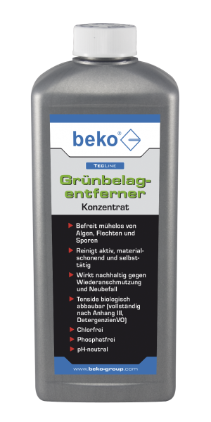 TecLine Grünbelagentferner -Konzentrat- Flasche