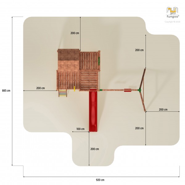 Fungoo Kombination My Space XL Move+